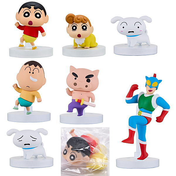 Crayon Shin-chan Chocolate Box Kasukabe Daikoshin [All 8 type set(Full Complete)]