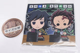 Niforamtion Kimetsu no Yaiba Deformed Style Sticker Wafer Part.13 [6.Tanjirou Kamado & Giyuu Tomioka (normal)]