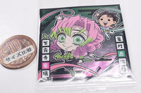 Niforamtion Kimetsu no Yaiba Deformed Style Sticker Wafer Part.13 [10.Tanjirou Kamado & Mitsuri Kanroji (normal)]
