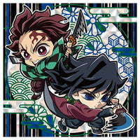 Niforamtion Kimetsu no Yaiba Deformed Style Sticker Wafer Part.13 [15.Tanjirou Kamado & Giyuu Tomioka (super rare)]