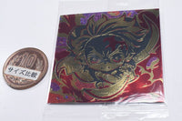 Niforamtion Kimetsu no Yaiba Deformed Style Sticker Wafer Part.13 [28.Tanjirou Kamado (mugen rare)(Foil stamping)]