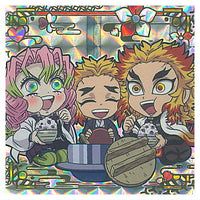 Niforamtion Kimetsu no Yaiba Deformed Style Sticker Wafer Part.13 [31.Secret 2 : Mitsuri Kanroji & Kyojuro Rengoku & Kyojuro Senjuro  ]