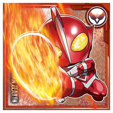 Ultraman seal wafer vol.5 [8.Ultraman Zearth (Normal)]