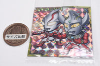 Ultraman seal wafer vol.5 [19.Ultraman Mebius & Ultraman Taro (Super Rare)]