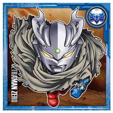 Ultraman seal wafer vol.5 [21.Ultraman Zero (Normal)]