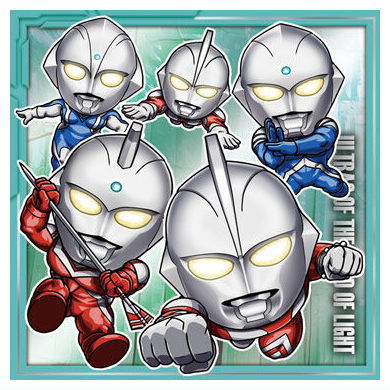 Ultraman seal wafer vol.5 [30.Land of Light Ultra (Normal)]
