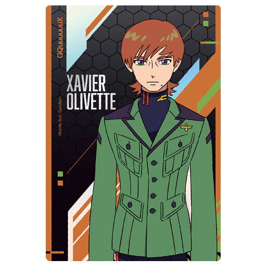 Gundam GQuuuuuuX Card Wafer [5.Xavier Olivette (NORMAL)]
