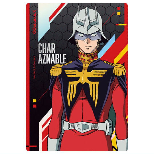 Gundam GQuuuuuuX Card Wafer [10.Char Aznable (NORMAL)]