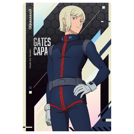 Gundam GQuuuuuuX Card Wafer [13.Gates Capa (NORMAL)]