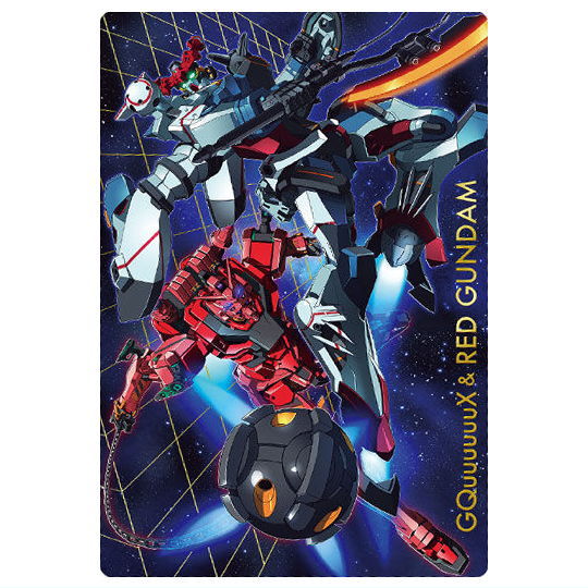 Gundam GQuuuuuuX Card Wafer [24.GQuuuuuuX & Red Gundam (SR)]