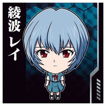 Niforamtion Neon Genesis EVANGELION Sticker Wafer Completion Plan [2.Rei Ayanami (Rare)]