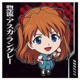 Niforamtion Neon Genesis EVANGELION Sticker Wafer Completion Plan [3.Asuka Langley Sohryu (Rare)]