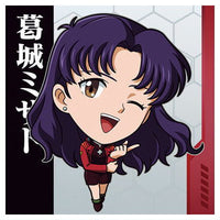 Niforamtion Neon Genesis EVANGELION Sticker Wafer Completion Plan [6.Misato Katsuragi (Normal)]