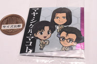 Niforamtion Neon Genesis EVANGELION Sticker Wafer Completion Plan [11.Maya Ibuki,Makoto Hyuga,Shigeru Aoba (Normal)]