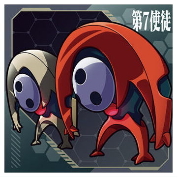 Niforamtion Neon Genesis EVANGELION Sticker Wafer Completion Plan [16.Seventh Angel (Normal)]
