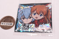 Niforamtion Neon Genesis EVANGELION Sticker Wafer Completion Plan [21.Asuka & Rei (Super Rare)]