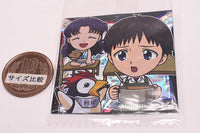 Niforamtion Neon Genesis EVANGELION Sticker Wafer Completion Plan [22.Shinji & Misato & Pen Pen (Super Rare)]