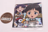 Niforamtion Neon Genesis EVANGELION Sticker Wafer Completion Plan [22.Shinji & Misato & Pen Pen (Super Rare)]