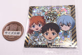 Niforamtion Neon Genesis EVANGELION Sticker Wafer Completion Plan [31.Shinji & Rei & Asuka (Super Special Rare)]