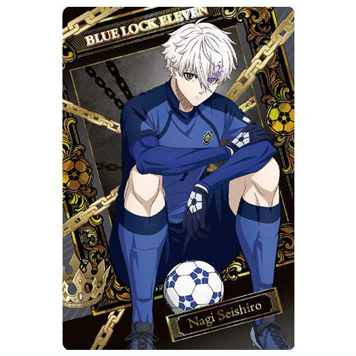 Bluelock wafers Part.5 [28.Seishiro Nagi (Special Rare Card SR)(Gold Foil Stamped)]