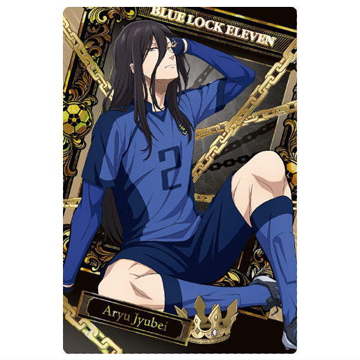 Bluelock wafers Part.5 [33.Jyubei Aryu (Special Rare Card SR)(Gold Foil Stamped)]