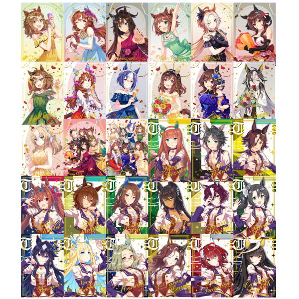 Umamusume Pretty Derby Twin Wafer Special R 2025 [All 30 type set(Full Complete)]