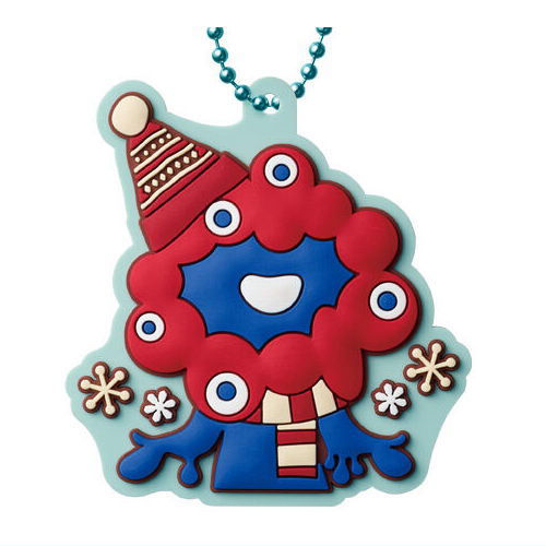 EXPO 2025 Myakumyaku Pukkuri Rubber mascot biscuit [11.Hokahoka Winter]