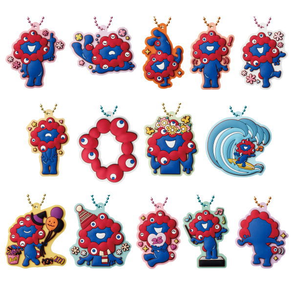 EXPO 2025 Myakumyaku Pukkuri Rubber mascot biscuit [All 14 type set(Full Complete)]