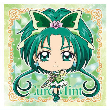 Niforamtion PreCure All Stars Sticker Wafer Part.2 [4.Cure Mint (Rare)]