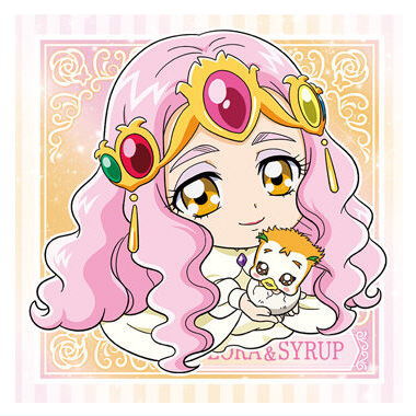 Niforamtion PreCure All Stars Sticker Wafer Part.2 [8.Flora & Syrup (Normal)]