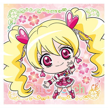 Niforamtion PreCure All Stars Sticker Wafer Part.2 [10.Cure Peach (Super Rare)]