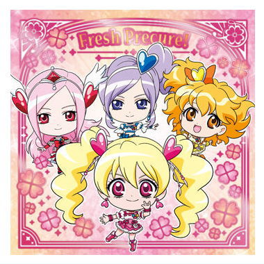 Niforamtion PreCure All Stars Sticker Wafer Part.2 [14.Fresh PreCure! (PreCure Rare)(Pink foil stamping)]