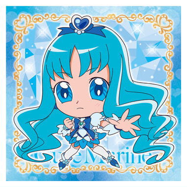 Niforamtion PreCure All Stars Sticker Wafer Part.2 [19.Cure Marine (Rare)]