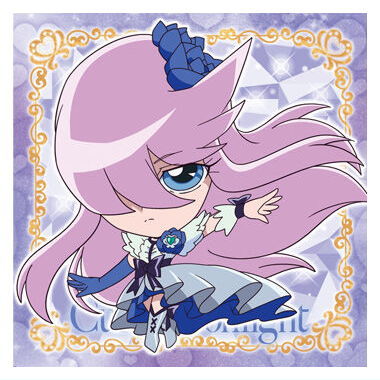 Niforamtion PreCure All Stars Sticker Wafer Part.2 [21.Cure Moonlight (Rare)]