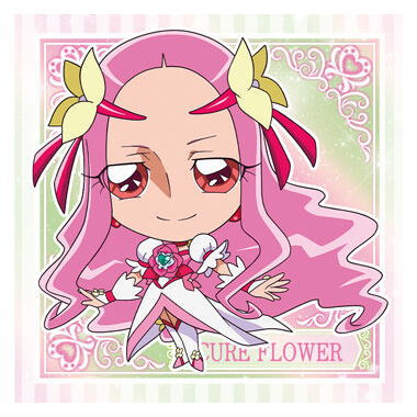 Niforamtion PreCure All Stars Sticker Wafer Part.2 [24.Cure Flower (Normal)]