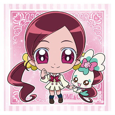 Niforamtion PreCure All Stars Sticker Wafer Part.2 [25.Tsubomi & Chypre (Normal)]