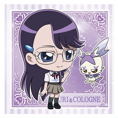 Niforamtion PreCure All Stars Sticker Wafer Part.2 [28.Yuri & Cologne (Normal)]