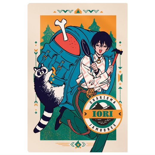 Superhuman Share House Story Charisma Twin Wafer [10.Iori Motohashi (Normal Card)]
