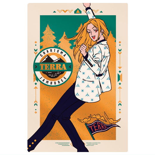 Superhuman Share House Story Charisma Twin Wafer [13.Terra (Normal Card)]