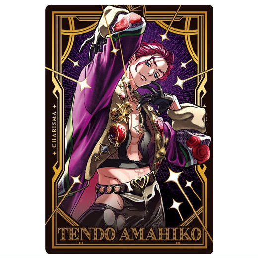 Superhuman Share House Story Charisma Twin Wafer [29.Amahiko Tendo (Special Rare Card)(Gold Foil Stamped)]