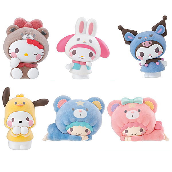 Kigurumi-zu Sanrio Characters [All 6 type set(Full Complete)]