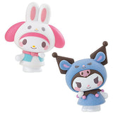 Kigurumi-zu Sanrio Characters [Assorted 2 type set (2.My Melody/3.Kuromi)]