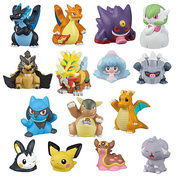 Pokemon Kids Mega Charizard X & Mega Charizard Y [All 15 type set(Full Complete)]