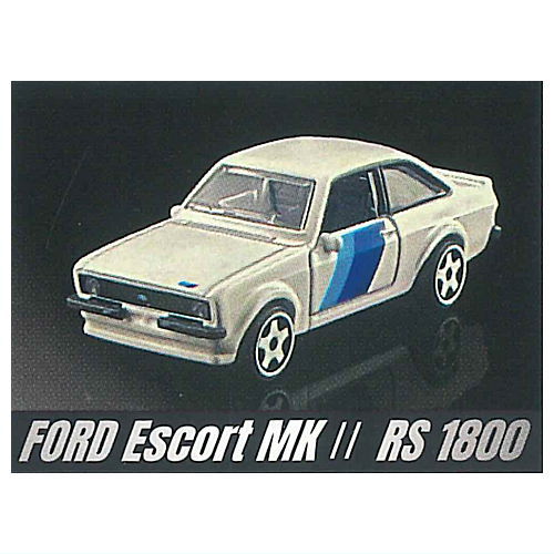 Majorette Minicar Prime model Historic car edition Part.4 [2.FORD Escort MK II RS 1800]