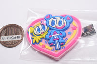 Narumiya Characters gummy with rubber clip [9.Nakamura-kun & Hana-chan]