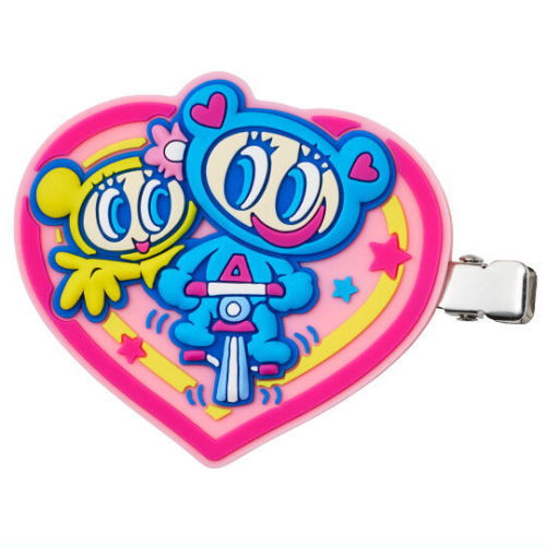 Narumiya Characters gummy with rubber clip [9.Nakamura-kun & Hana-chan]