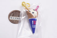 Baskin Robbins Ice Cream Mascot Gummy Part.2 [6.Cookie'n Cream (Waffle Cone)]