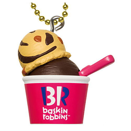 Baskin Robbins Ice Cream Mascot Gummy Part.2 [8.Jamoca Almond Fudge Chocolate (Double Cup)]