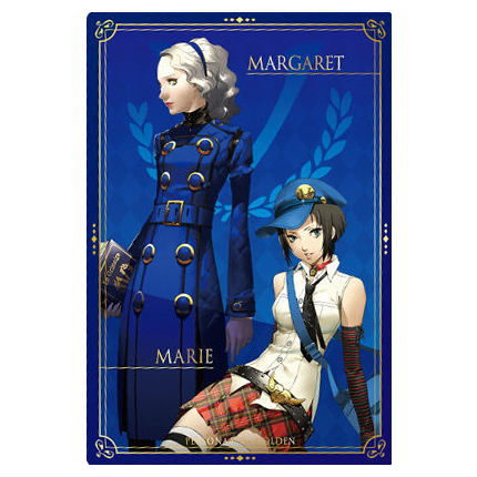 Persona Series Wafer Part.2 P3R & P4G & P5R [14.Margaret & Marie (Character Card)(P4G)]