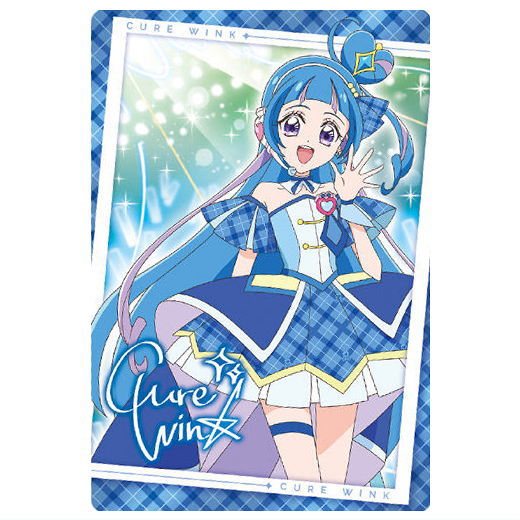 Kimi to Idol PreCure Omatase! Kimi ni Todokeru KirakkiLive! Kirakira Card Gummy [3.Cure Wink]